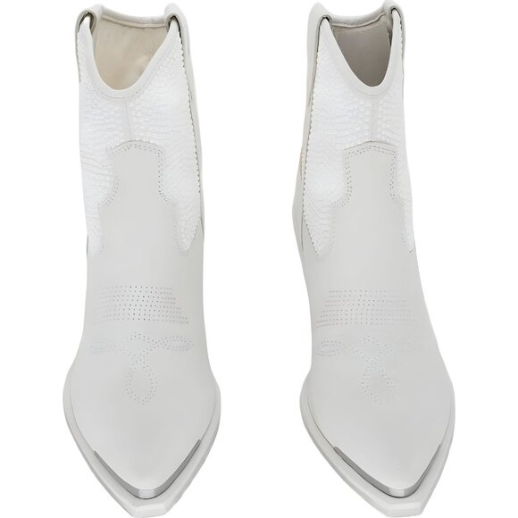 Dolce Vita Women's NASHE Mid Calf Boots, Off White Pearls, 8.5 - Picture 5 of 6